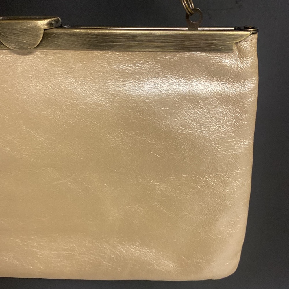 Hobo Pearl Leather Small Satchel Purse - Picture 4 of 17
